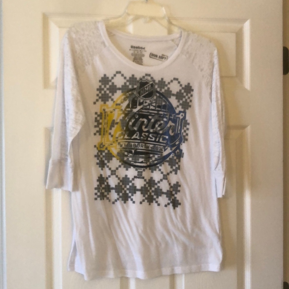Pittsburgh Penguins Winter Classic 3/4 Sleeve Tee